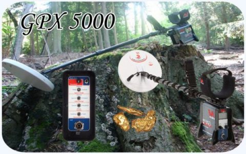 GPX 5000 الجهاز الصوتى المميز الكاشف عن الذهب بمختلف الاحجام لعمق 3 متر
