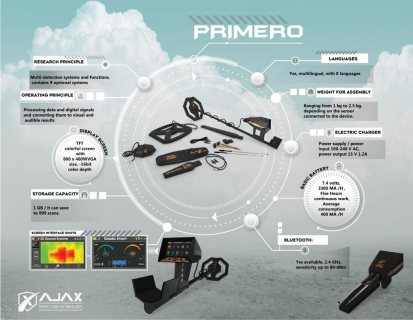 جهاز ( اجاكس بريميرو ) تكنولوجيا فائقة ف الكشف عن الكنوز تحت الارض - ALAREEMAN  4