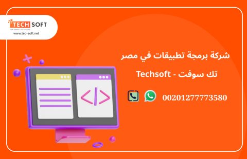 شركة برمجة تطبيقات في مصر – تك سوفت للحلول الذكية – Tec Soft for SMART solutions 3