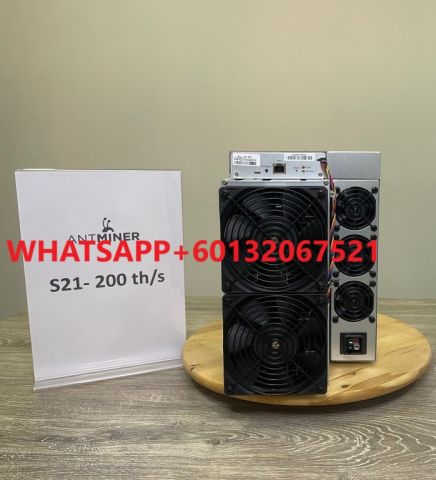 Bitcoin Miner S21 200Th $500 Bitcoin Miner S21 Pro 1000$ + psu 